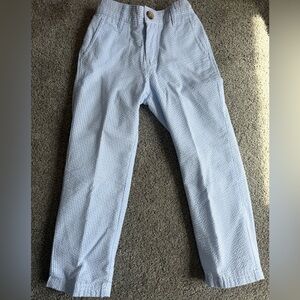 The Beaufort Bonnet Company Sky Blue Seersucker Pants Worn Once